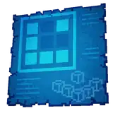 Blueprint.png: Infobox image for Blueprint the story mode item in Minecraft