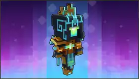 Bright-Eyed Hero Screenshot MCL.png: Infobox image for Bright-Eyed Hero the legends skin in Minecraft