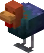 Bronzed Chicken Blink.png: Infobox image for Bronzed Chicken the entity in Minecraft