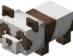 Brown Baby Panda.png: Infobox image for Panda the entity in Minecraft