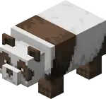 Brown Panda.png: Infobox image for Panda the entity in Minecraft