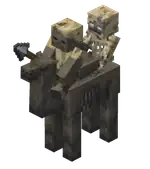 Camel Husk Jockey.png: Infobox image for Camel Husk Jockey the entity in Minecraft