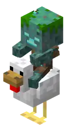 A drowned chicken jockey.