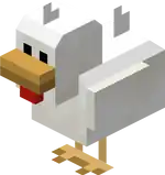 Chicken Render MCL.png: Infobox image for Chicken the legends entity in Minecraft