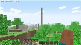 Classic 0.24_SURVIVAL_TEST.png: Infobox image for 0.24_SURVIVAL_TEST the version in Minecraft