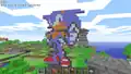 A screenshot of Sonic pixel art.