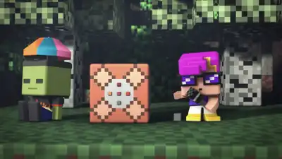 CommuniKate with a command block.