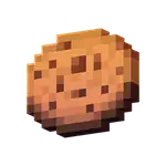 A cookie as it appeared in Minecraft Earth.
