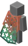 Copper Elytra JE.png: Infobox image for Copper Cape the cape in Minecraft
