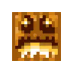 Corrupted Pumpkin.png: Infobox image for Corrupted Pumpkin the dungeons item in Minecraft