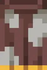 Cow Crusader Cape MCD.png: Infobox image for Cow Crusader the dungeons cosmetic in Minecraft