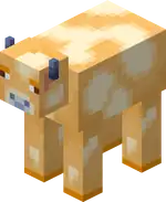 Cream Cow.png: Infobox image for Cream Cow the entity in Minecraft