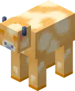 Cream Cow Blink.png: Infobox image for Cream Cow the entity in Minecraft