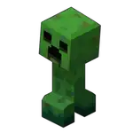 Creeper Render MCL.png: Infobox image for Creeper the legends entity in Minecraft