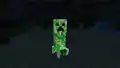 A creeper waving hello with one of its legs.