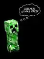 Official artwork "Creepers Gonna Creep" for merchandise made by JINX.