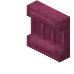 Crimson Shelf.png: Infobox image for Shelf the block in Minecraft