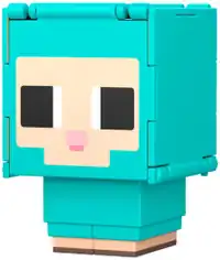 Cyan sheep Flippin' Figs figure