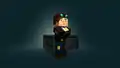 Render of DanTDM and the diamond minecart, as they appear in Minecraft: Story Mode.