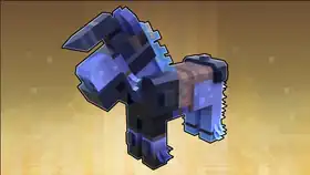 Dark Charger Screenshot MCL.png: Infobox image for Dark Charger the legends skin in Minecraft