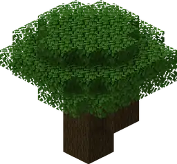 Dark Oak Tree.png: Infobox image for Tree the structure in Minecraft