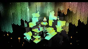 Similar to the one before it, but has vines in the background.