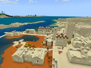 The Desert Village seed template thumbnail.