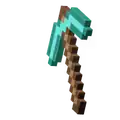 Diamond pickaxe cursor in default state used on the website.
