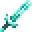Diamond Sword gear.png: Infobox image for Diamond Sword the dungeons item in Minecraft