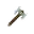 Double Axe gear.png: Infobox image for Double Axe the dungeons item in Minecraft