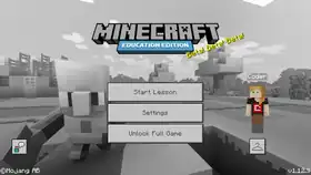 Education Edition 1.12.3.png: Infobox image for v1.12.3 the version in Minecraft
