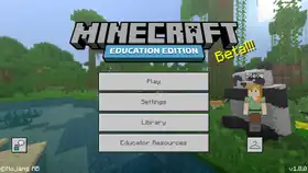 Education Edition 1.8.0.png: Infobox image for v1.8.0 the version in Minecraft
