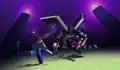 Ender dragon artwork used on the Minecraft.net.