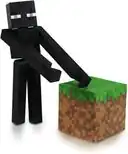 An official enderman action figure sold by JINX