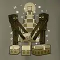 "Enderman Gifts," a Christmas themed design featured on several items
