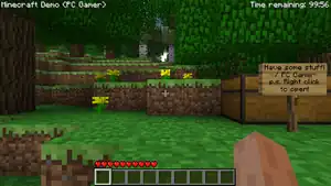 The demo's spawn point.