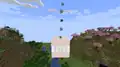 Falling primed TNT, showing the effect of gravity.
