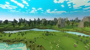 Fatelands MCL.png: Infobox image for Fatelands the legends biome in Minecraft