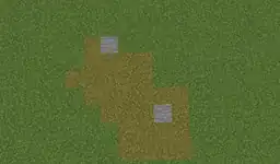 As shown here, the biome changes are not applied at the exact coordinates specified.