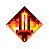 Fire Aspect.png: Infobox image for Fire Aspect the dungeons enchantment in Minecraft