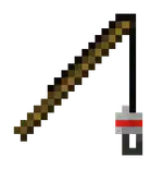 Fishing Rod artifact.png: Infobox image for Fishing Rod the dungeons item in Minecraft