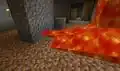 A rose which generated right next to lava in a cave near a mineshaft.