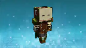 Forest Champion Screenshot MCL.png: Infobox image for Forest Champion the legends skin in Minecraft