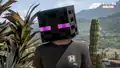 Enderman helmet