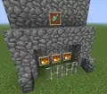 An image of a fireplace retweeted by Dinnerbone.