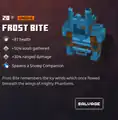 Frost bite within the inventory.