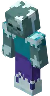 Frozen Zombie.png: Infobox image for Frozen Zombie the dungeons entity in Minecraft