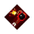 Fuse Shot.png: Infobox image for Fuse Shot the dungeons enchantment in Minecraft