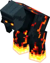 Giant Magma Golem No Arms.png: Infobox image for Giant Magma Golem the story mode mob in Minecraft