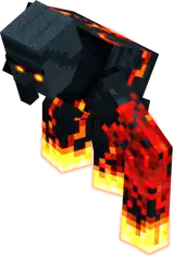 Giant Magma Golem No Right Arm.png: Infobox image for Giant Magma Golem the story mode mob in Minecraft